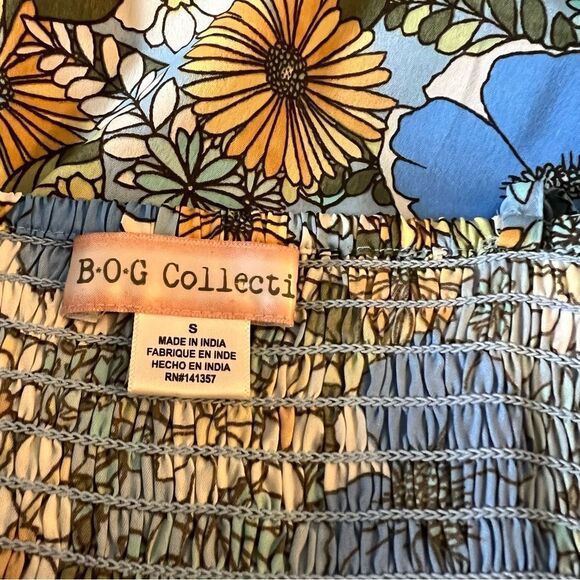 B.O.G Collective Dress Floral Knit Crochet Blue
Size S - Picture 6 of 6